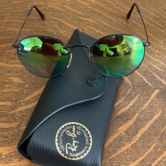 round flash lenses gradient